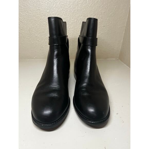 Tory Burch Shoes - Tory Burch Brooke Leather Bootie size 8.5-worn once-no callouts-excellent cond